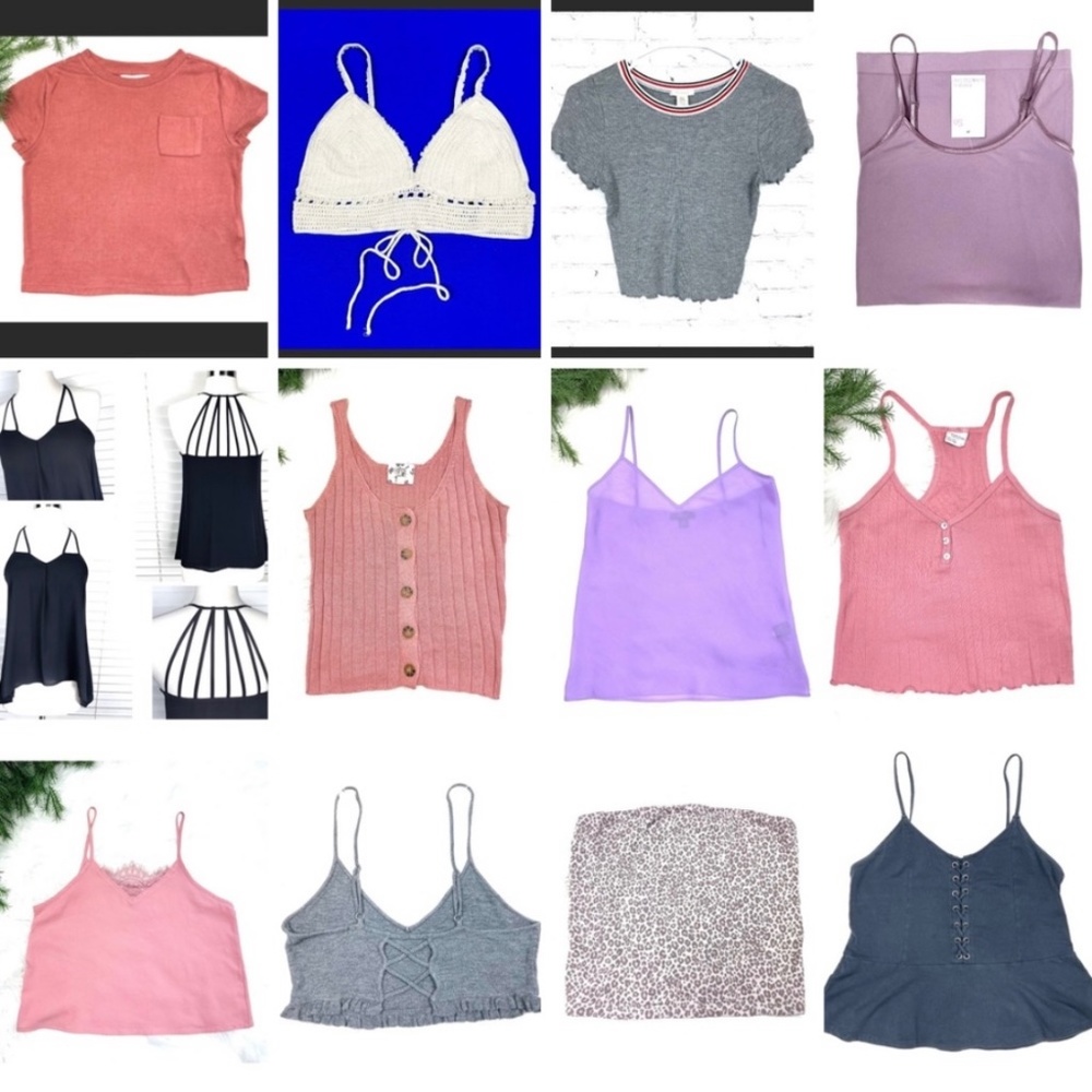 🚫SOLD! 12 Cute Lil Summer Tops Size XS & S